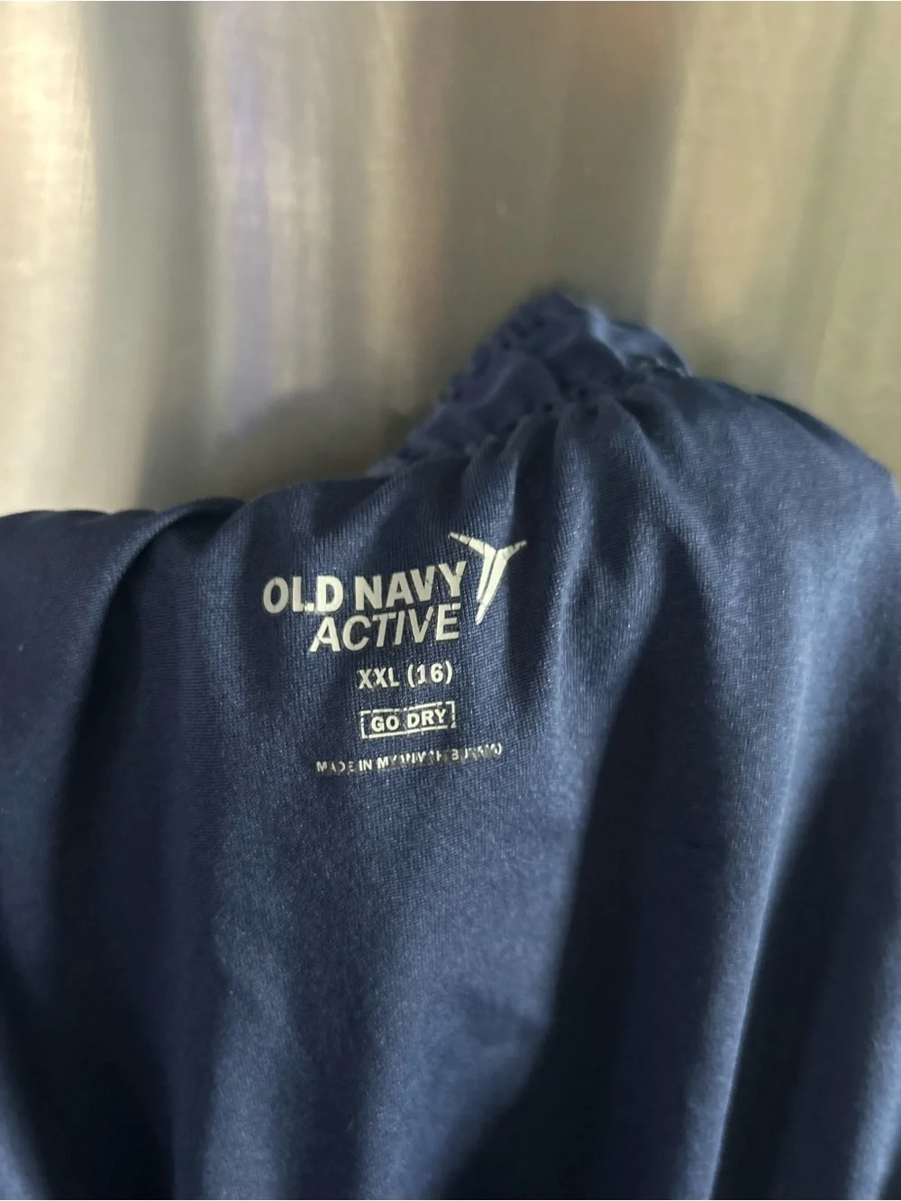 Old Navy Active Navy Blue Performance Tee